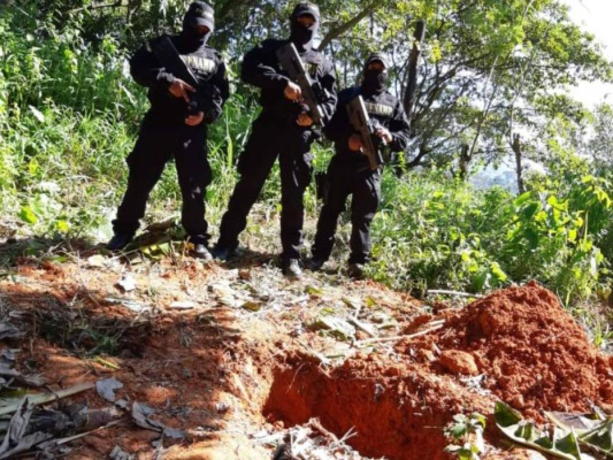 Hallan cementerio clandestino ligado a la pandilla 18 en La Ceiba