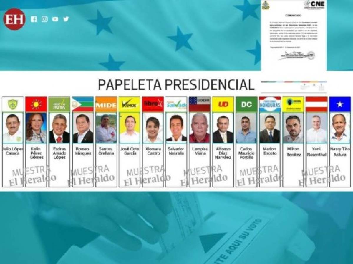 Candidatos tienen hasta el 15 de septiembre para presentar o actualizar fotos de las papeletas  