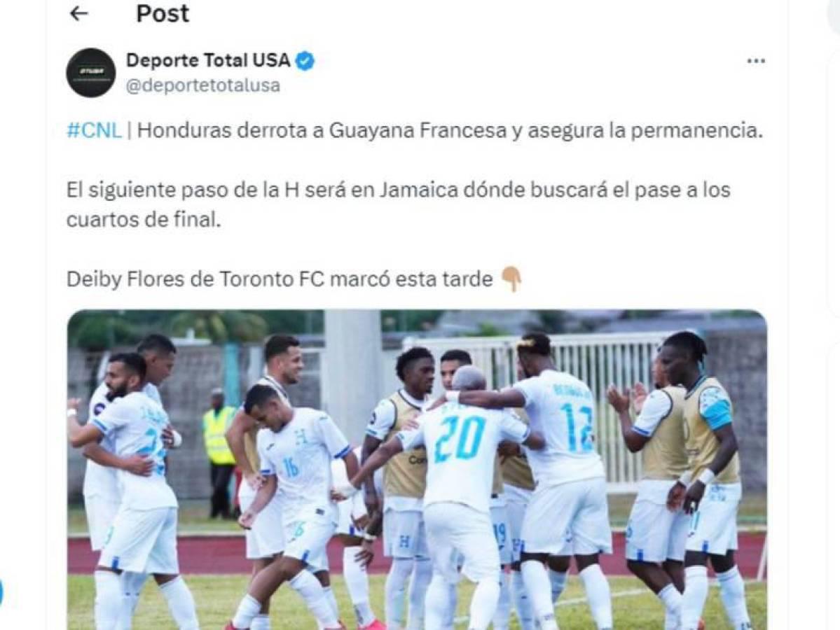 Lo que dicen los periodistas sobre juego de Honduras ante Guayana Francesa