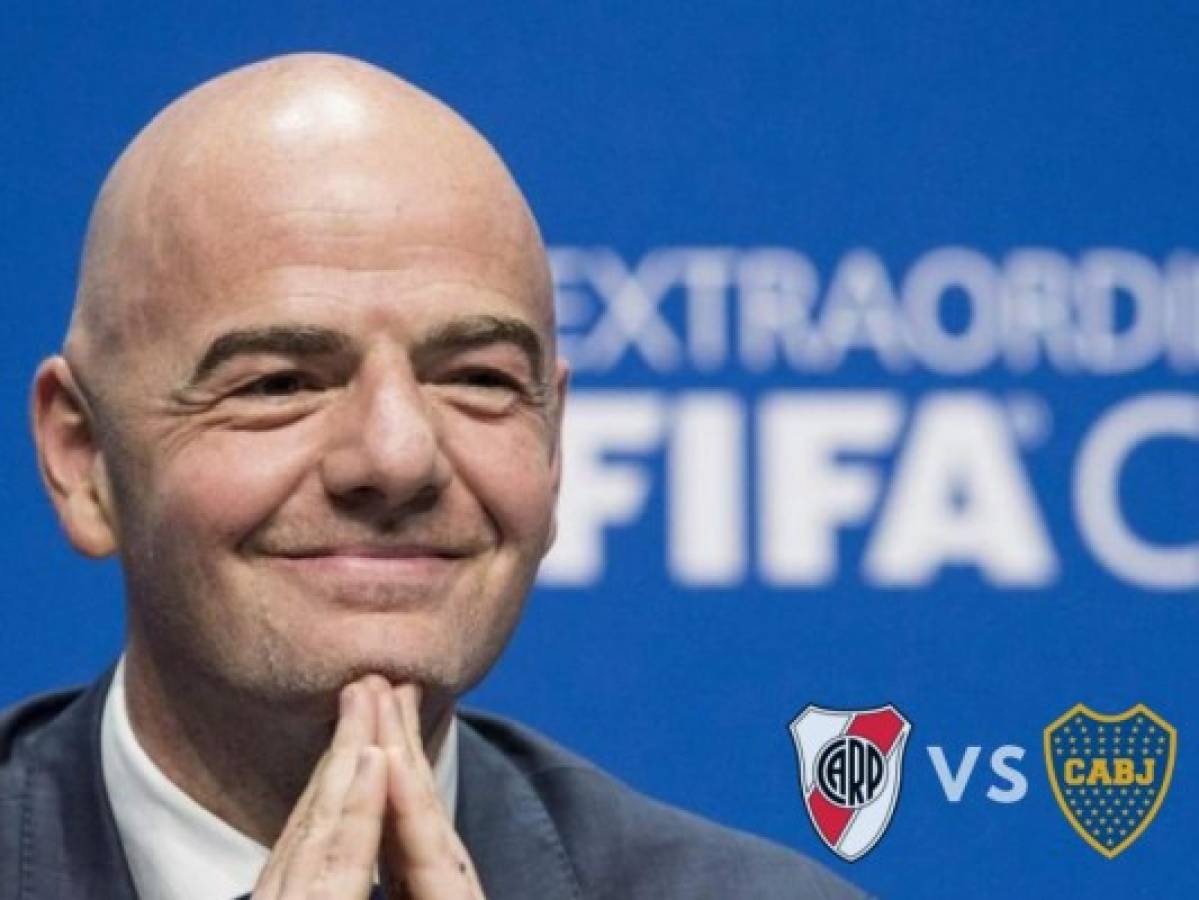 ﻿Gianni Infantino: 'River - Boca ya no es el superclásico, es el megasuperclásico'