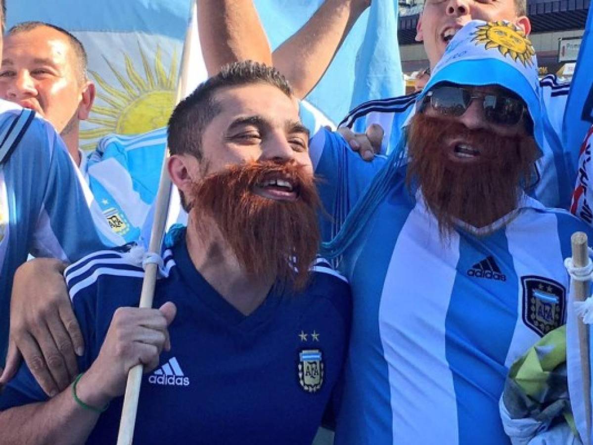 La barba de Messi causa sensación