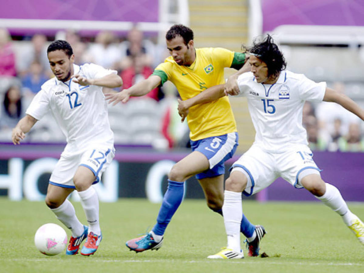 Honduras puso en aprietos a Brasil en cuartos de final de Londres 2012