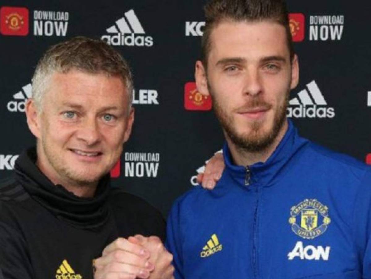 David de Gea renueva hasta 2023 con el Manchester United