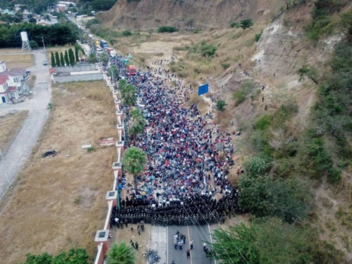 Obispos de Centroamérica piden respeto a derechos de migrantes en caravana