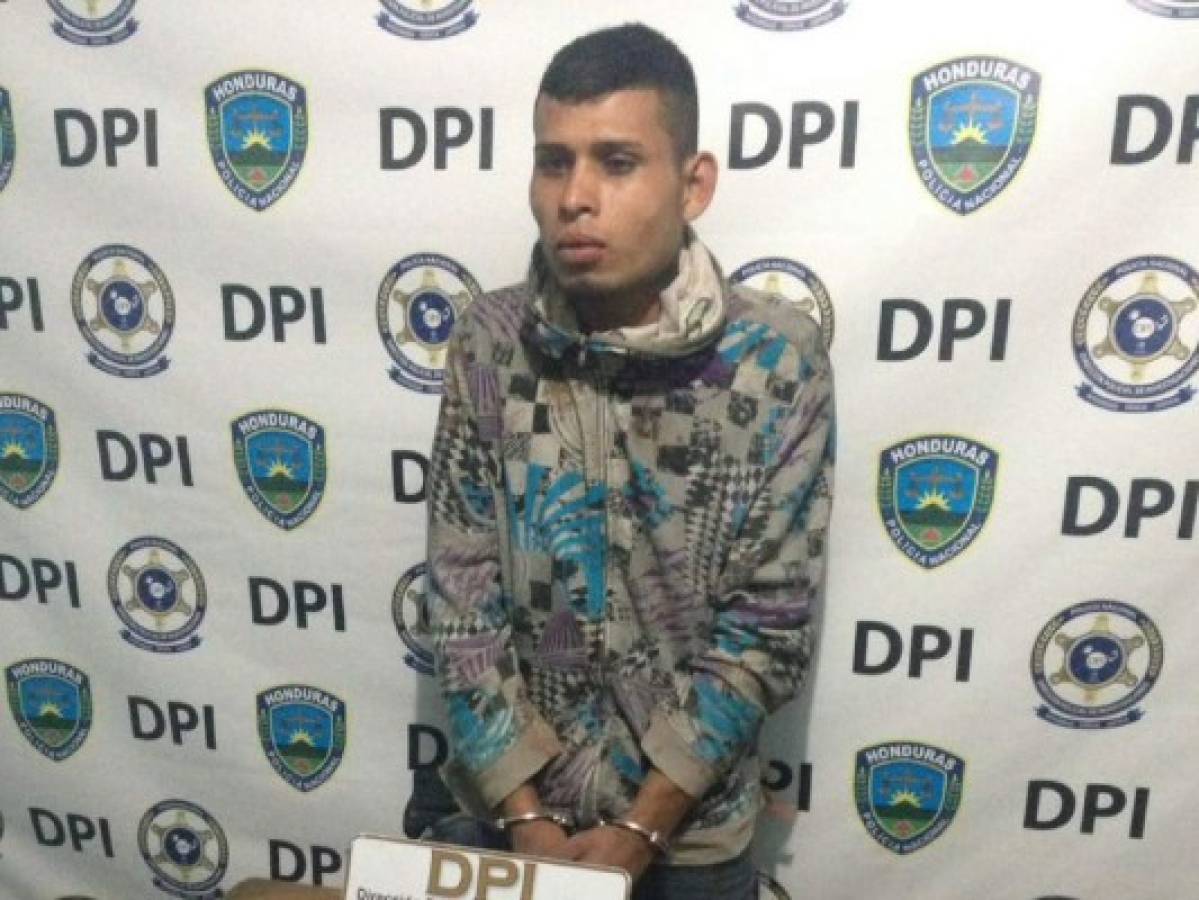 Capturan a miembro activo de la banda criminal 'El Chusa' en Siguatepeque