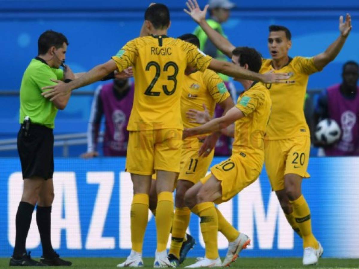 El videoarbitraje (VAR) debutó en el Mundial de Rusia 2018 en el Francia vs Australia