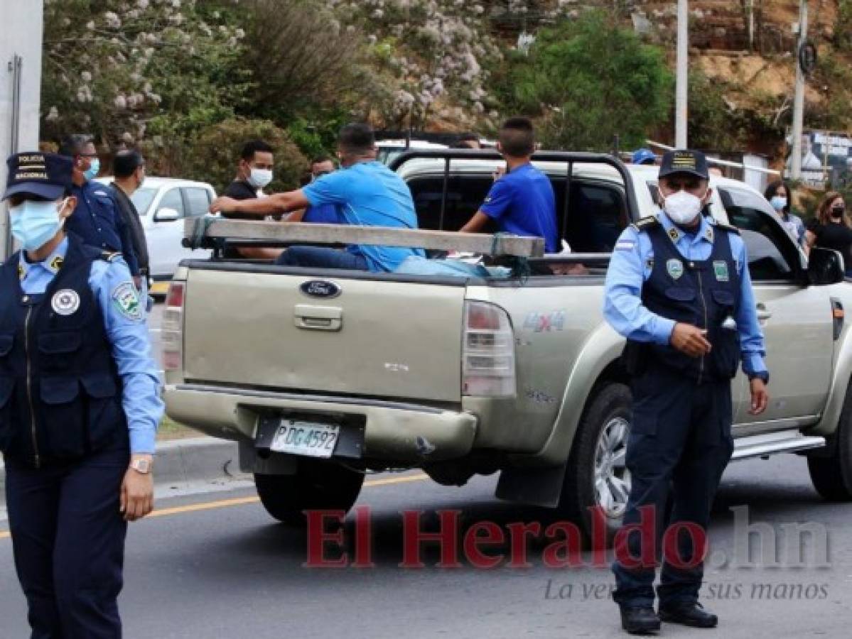 Reportan casi 200 detenidos en la capital durante Semana Santa