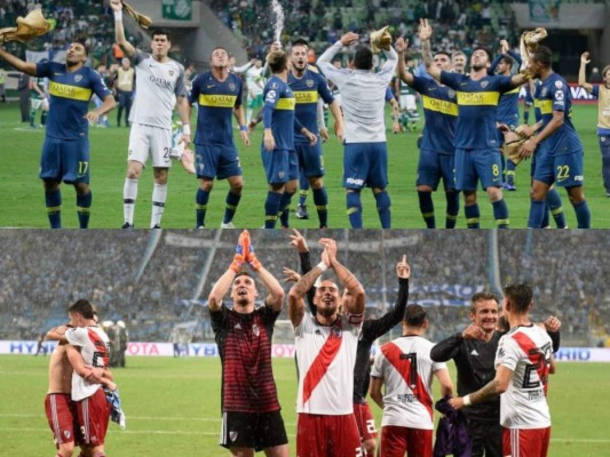 Hasta en 3,200 dólares venden boletos para la final Boca - River por la Copa Libertadores