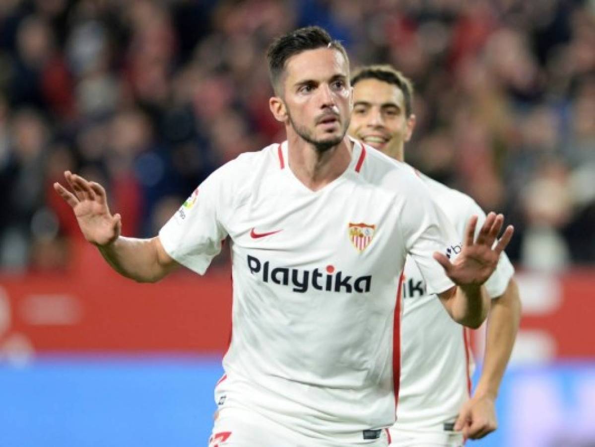 El Sevilla le gana 2 - 0 al Barcelona y toma ventaja en la Copa del Rey