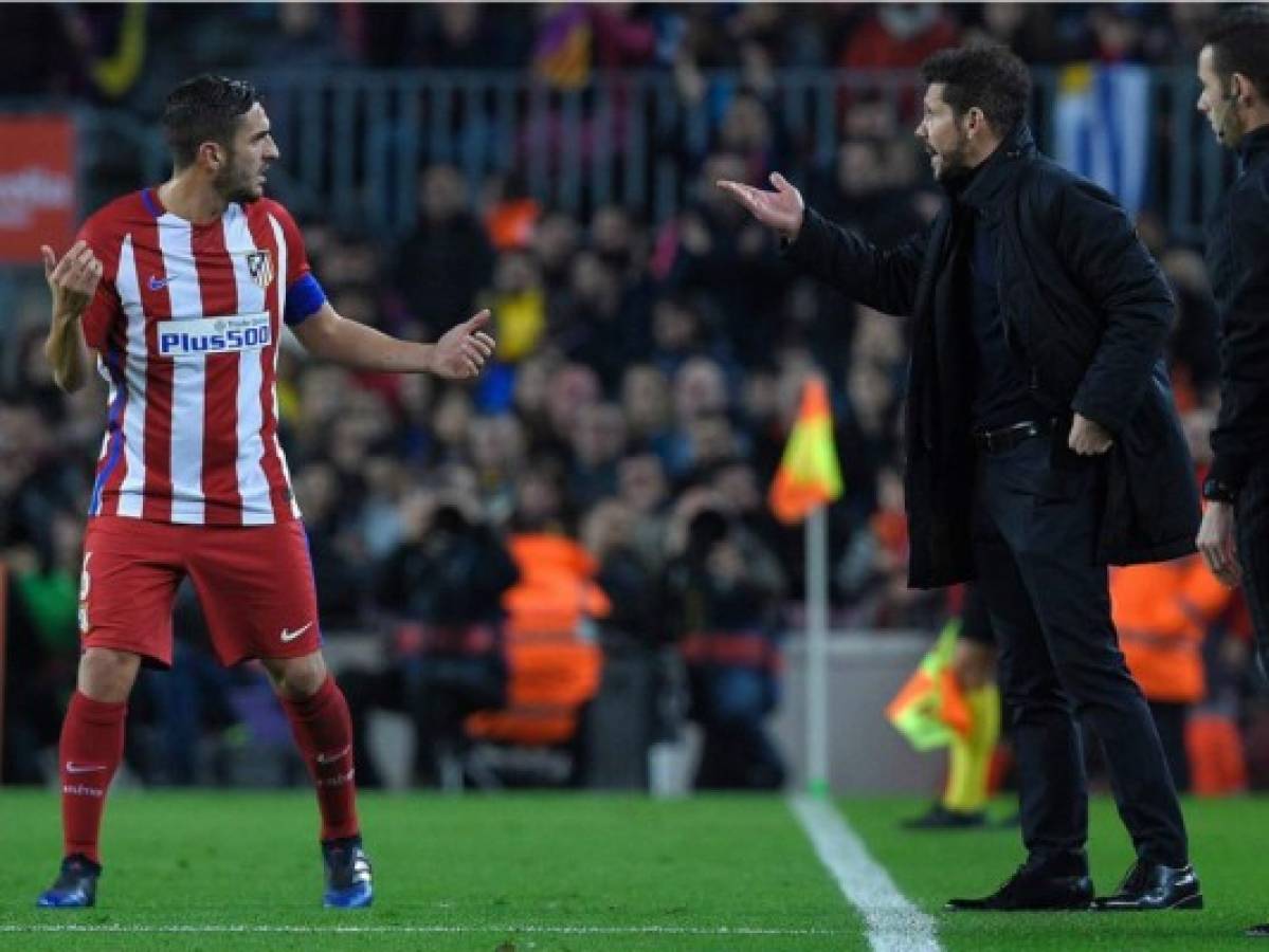 Simeone: El Barcelona solo ha sido superior a nosotros por un gol