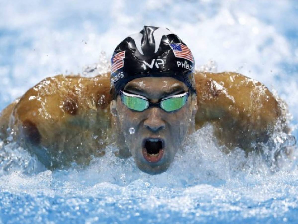 Llegó la 21... Phelps gana relevo de 4x200 en Rio-2016 y es el verdadero amo