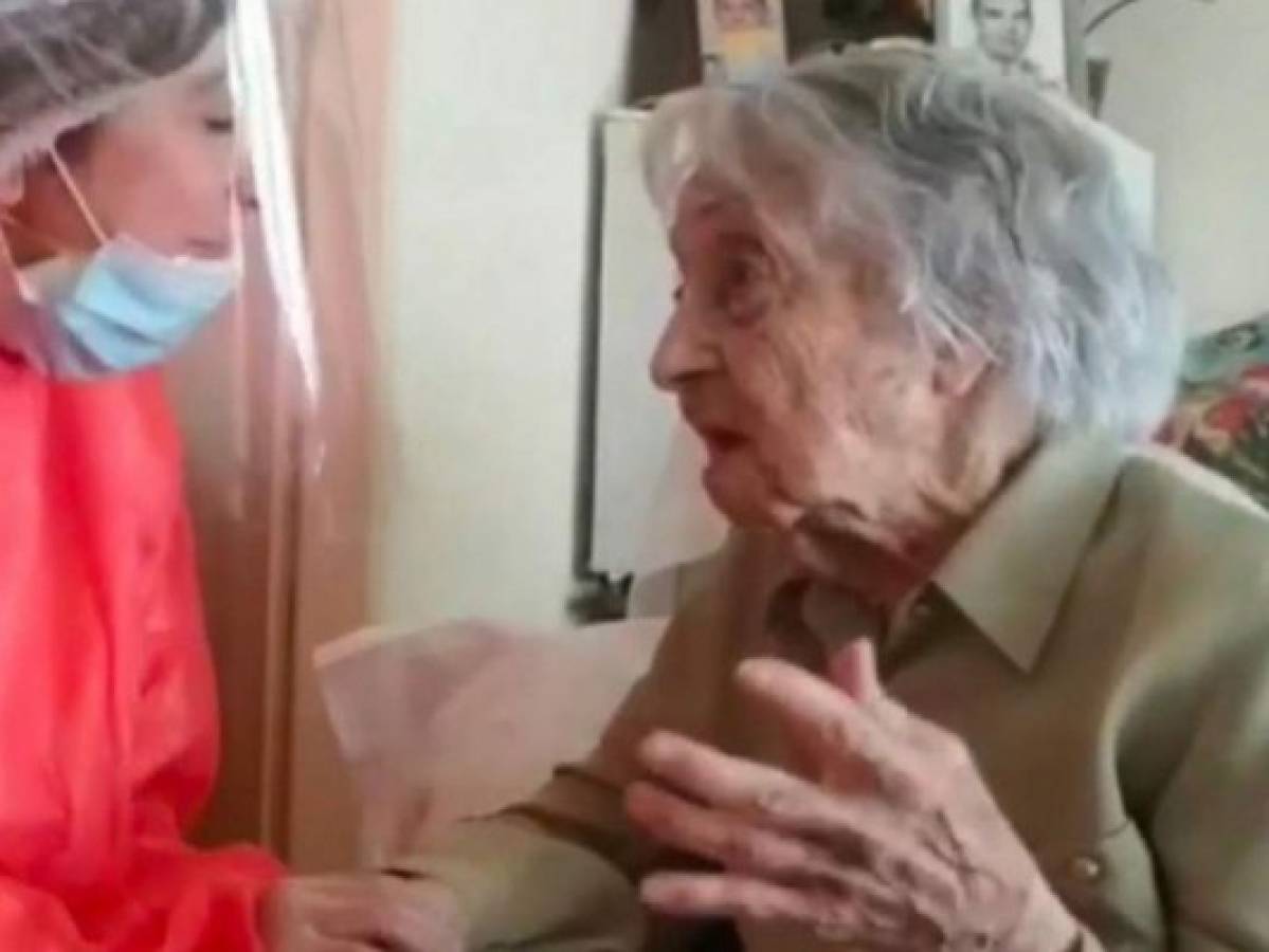 Una española de 113 años sobrevive al coronavirus 