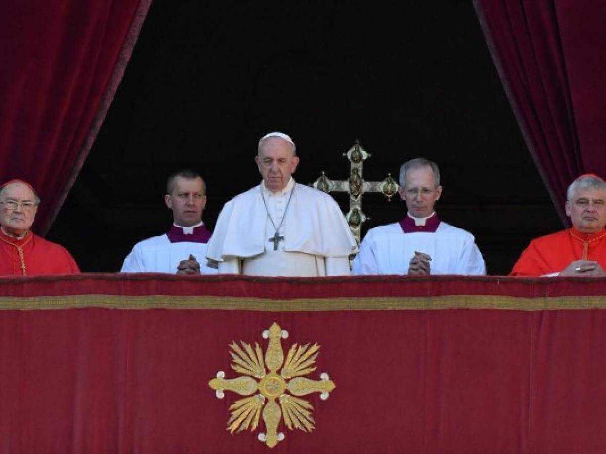 El Papa pide 'esperanza' para naciones americanas en su mensaje de Navidad