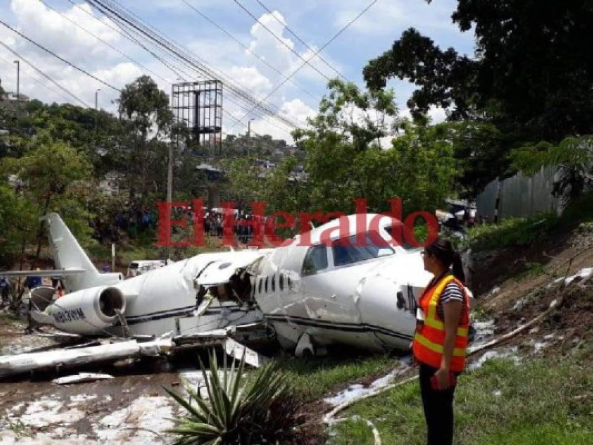 Familiares de herido en accidente en Toncontín llegarán este miércoles a Honduras