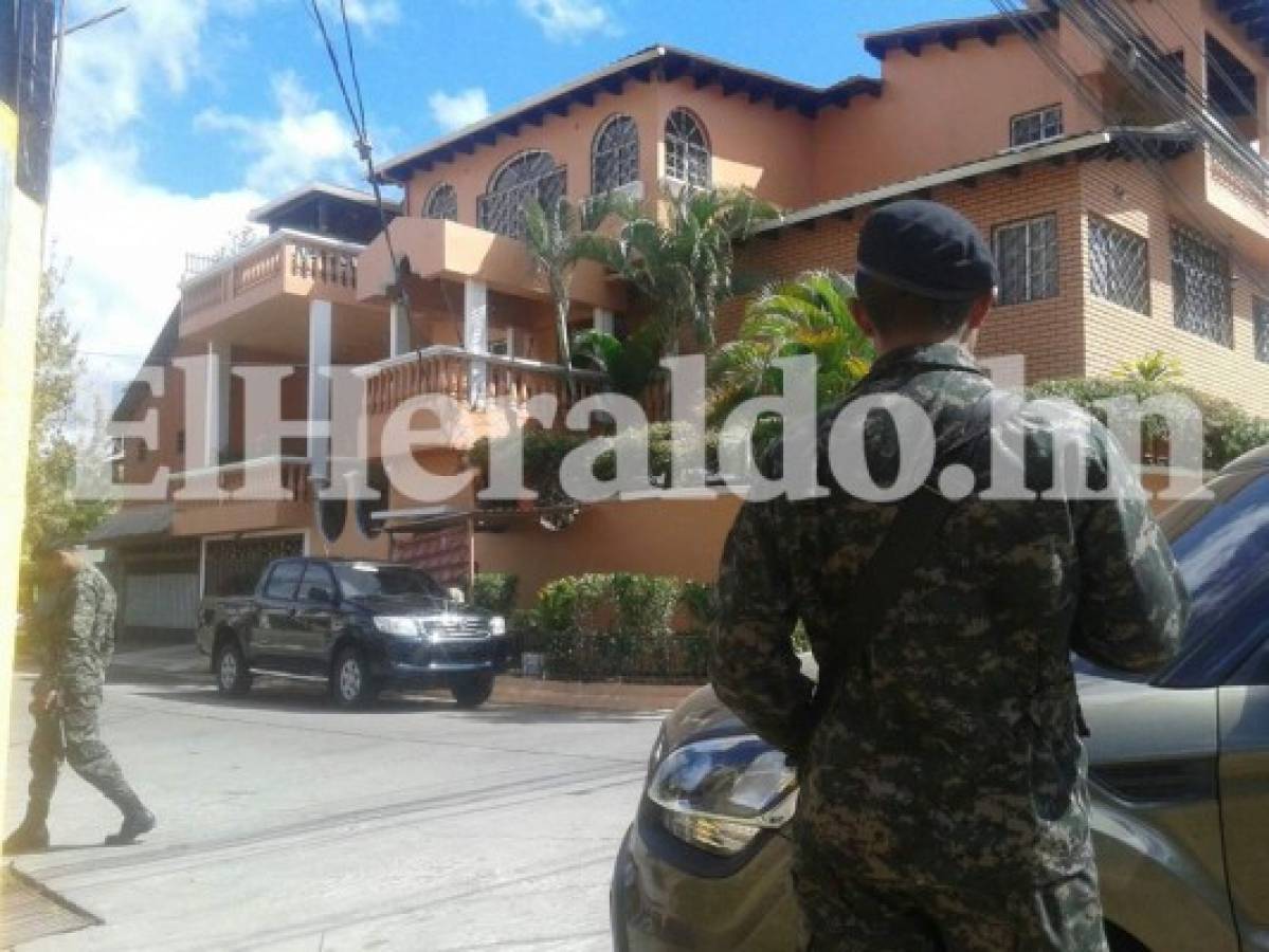 Militares sitian residencia de exvicepresidente de la Judicatura Teodoro Bonilla