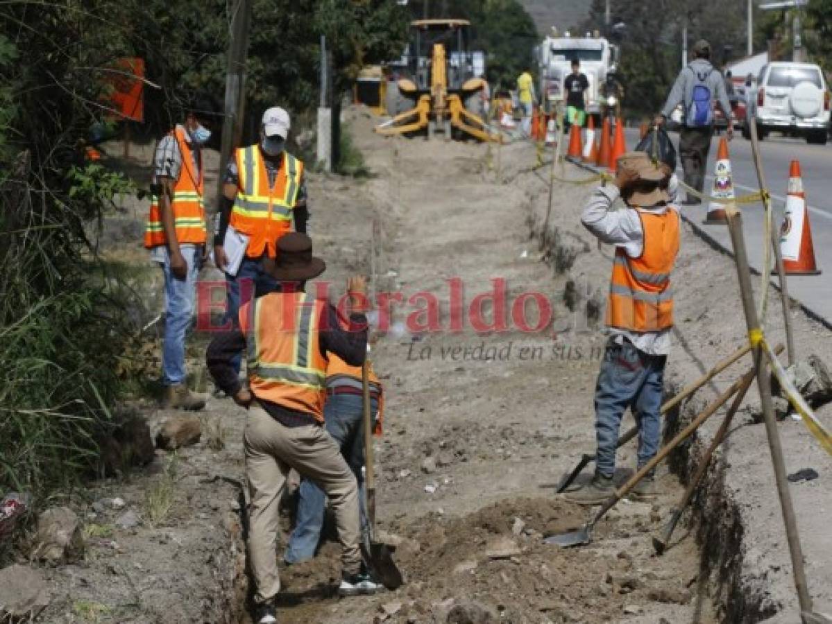 Obras en la carretera al sur incluyen ampliación del puente Germania