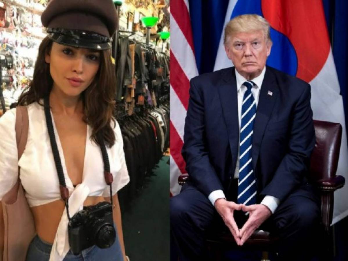 El mensaje de ira que envió Eiza Gonzalez a Donald Trump