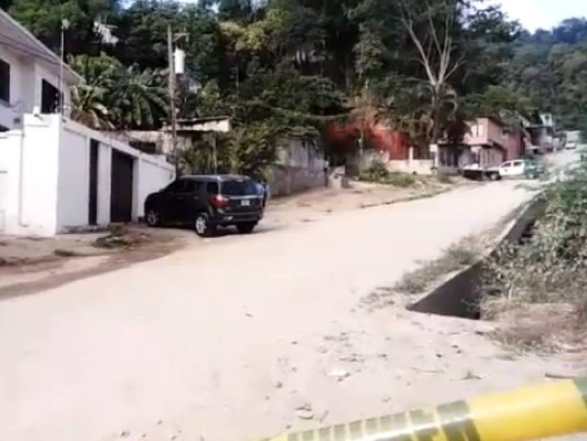 A pedradas matan a hombre en una calle de San Pedro Sula