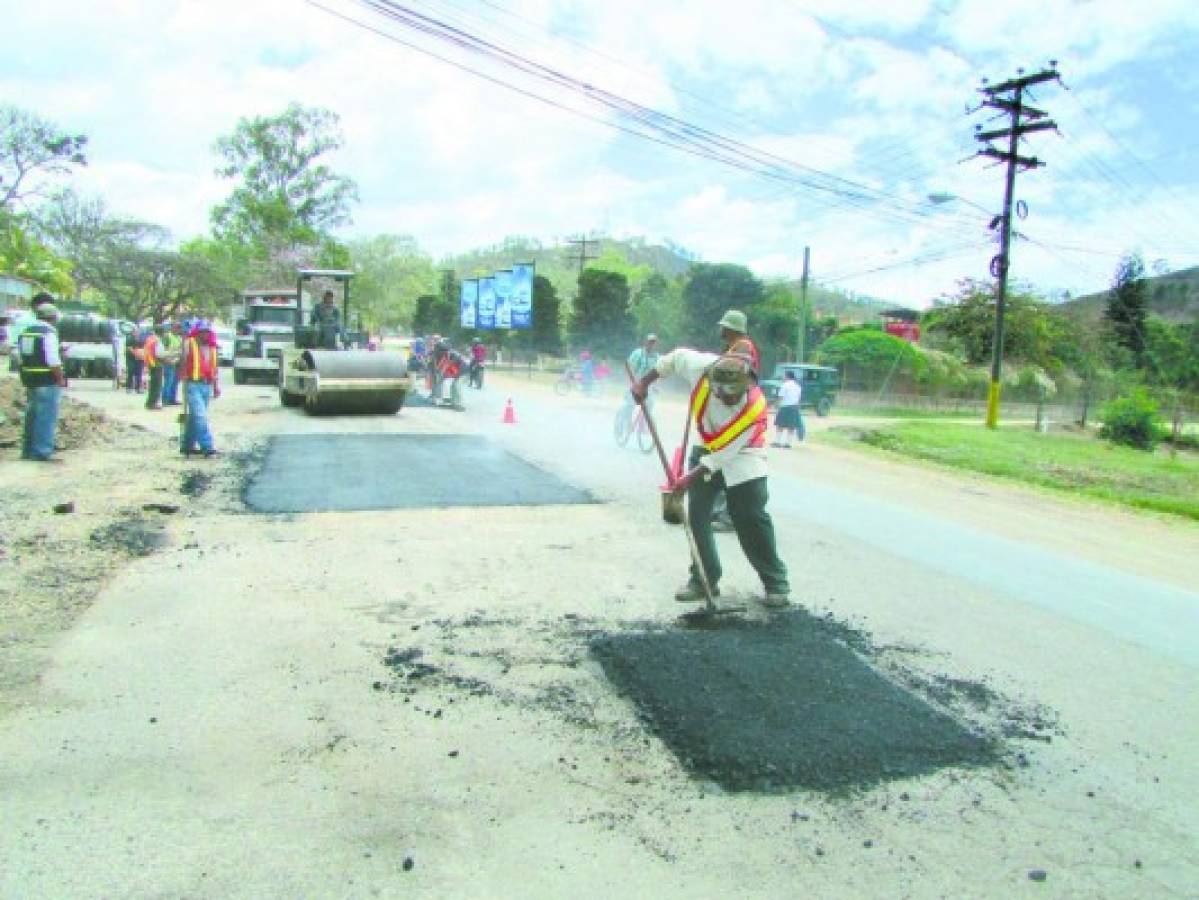 Honduras: Concluye bacheo de la carretera CA-6