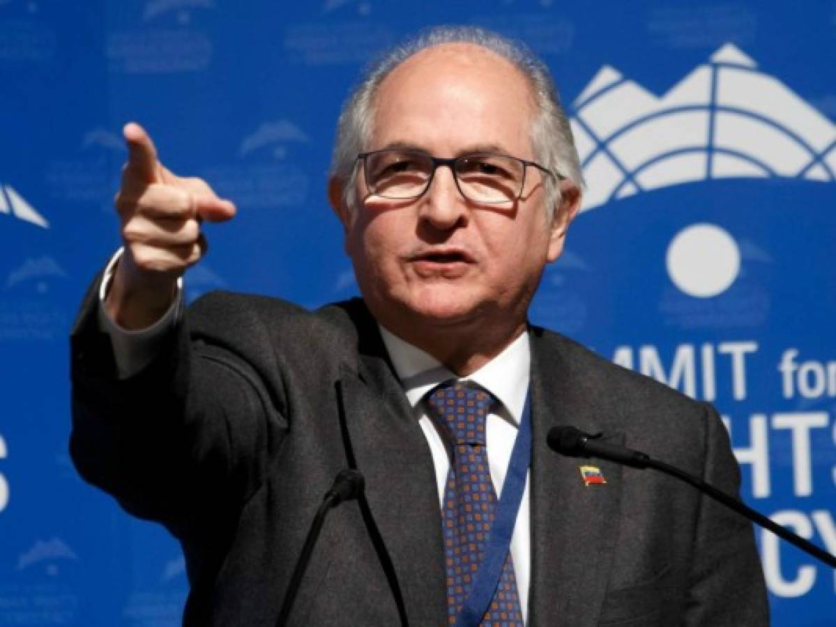 Opositor Ledezma pide a comunidad internacional que intervenga en Venezuela