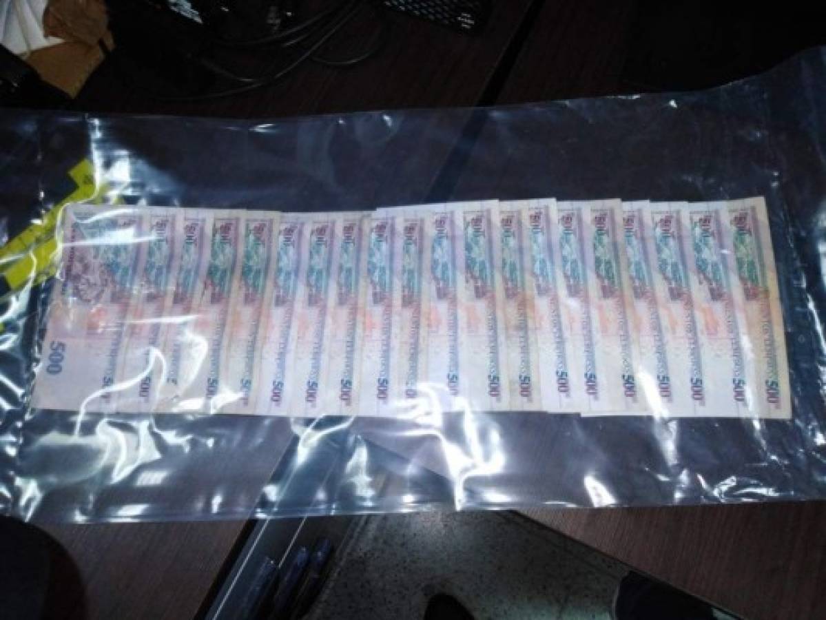 Capturan a hondureño con cocaína y dinero en efectivo en Olancho