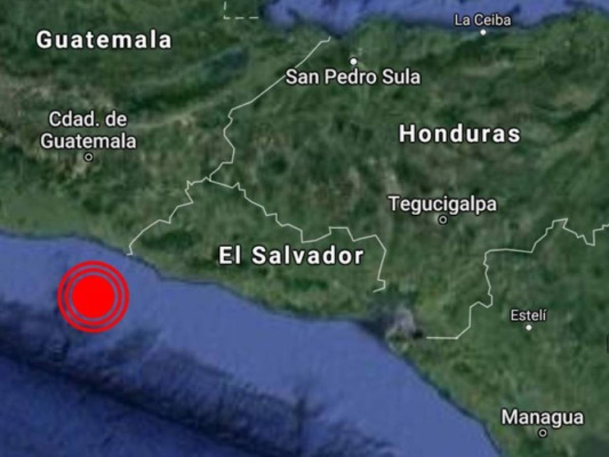 Sismo de 4.6 grados sacude parte de El Salvador