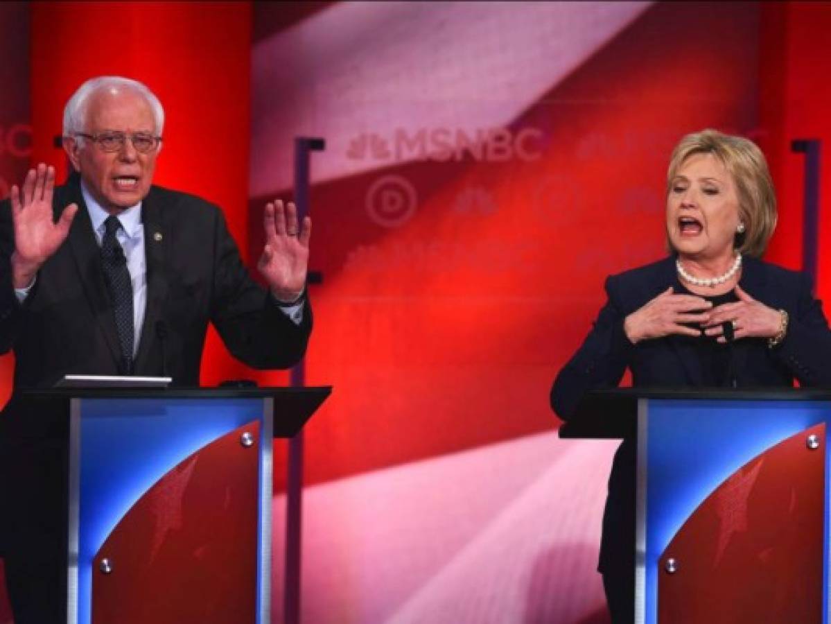 Clinton y Sanders cara a cara en debate previo a primaria clave de Nueva York