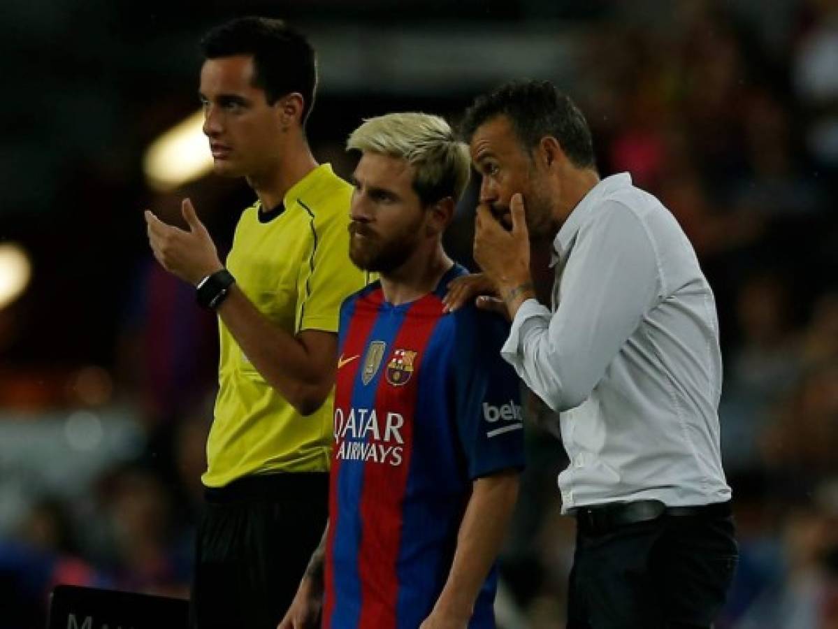 Luis Enrique asegura que no hay un 'Barcelona J, H o Z'