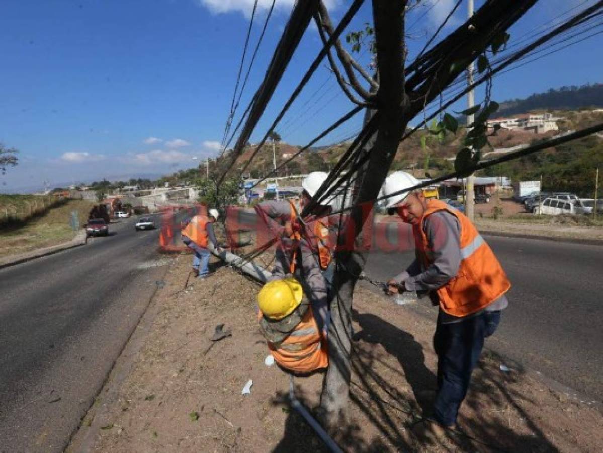 San Pedro Sula y Villanueva entre los sectores que no tendrán energía este miércoles