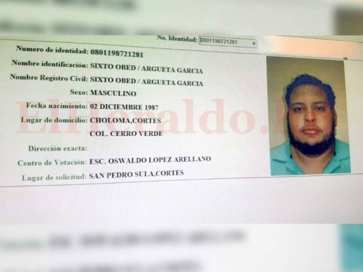 Empresario Sixto Obed Argueta es el séptimo pedido en extradición