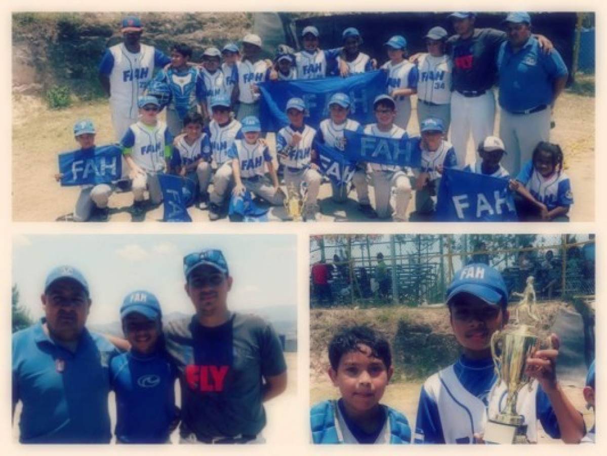 Fuerza Aérea Hondureña se corona campeón nacional del béisbol Infantil A