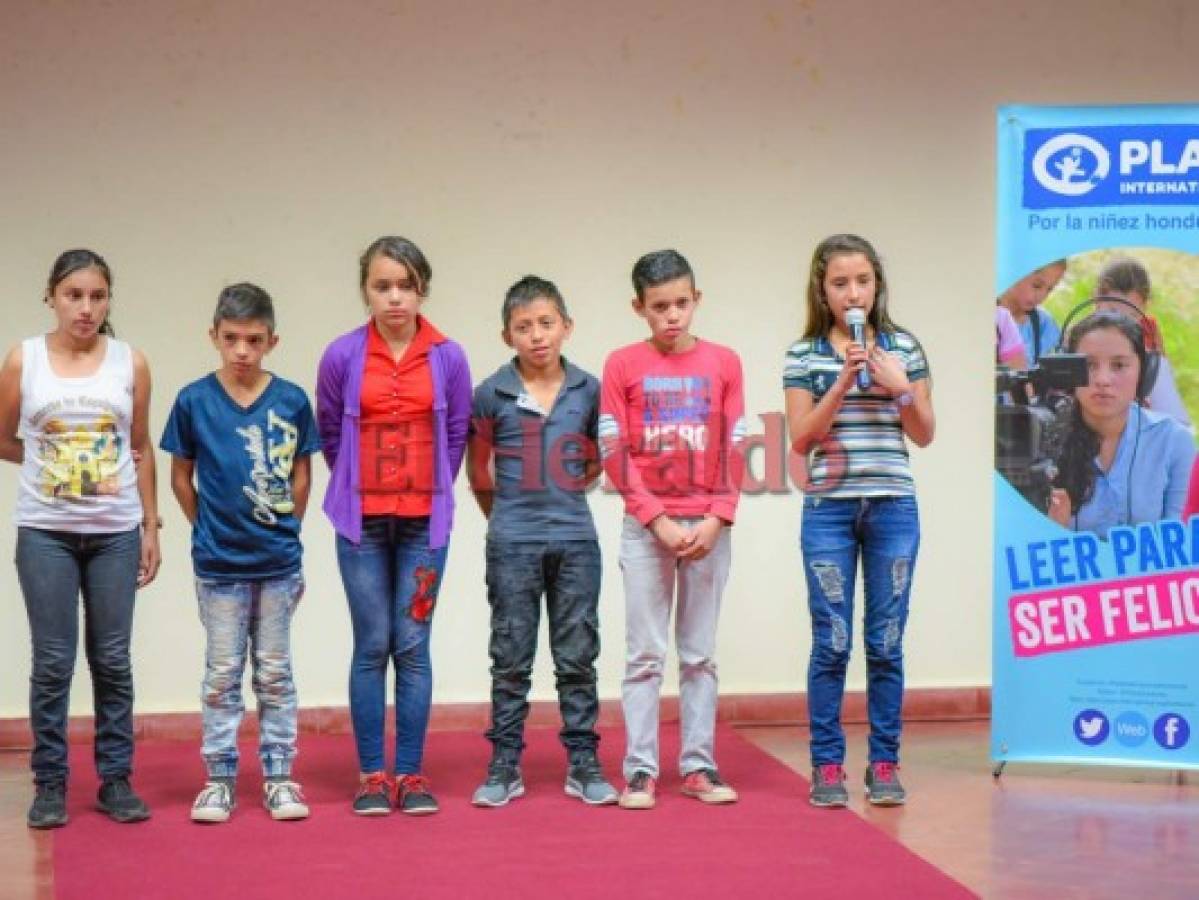 Niños cineastas de Lempira protagonizan exitoso festival