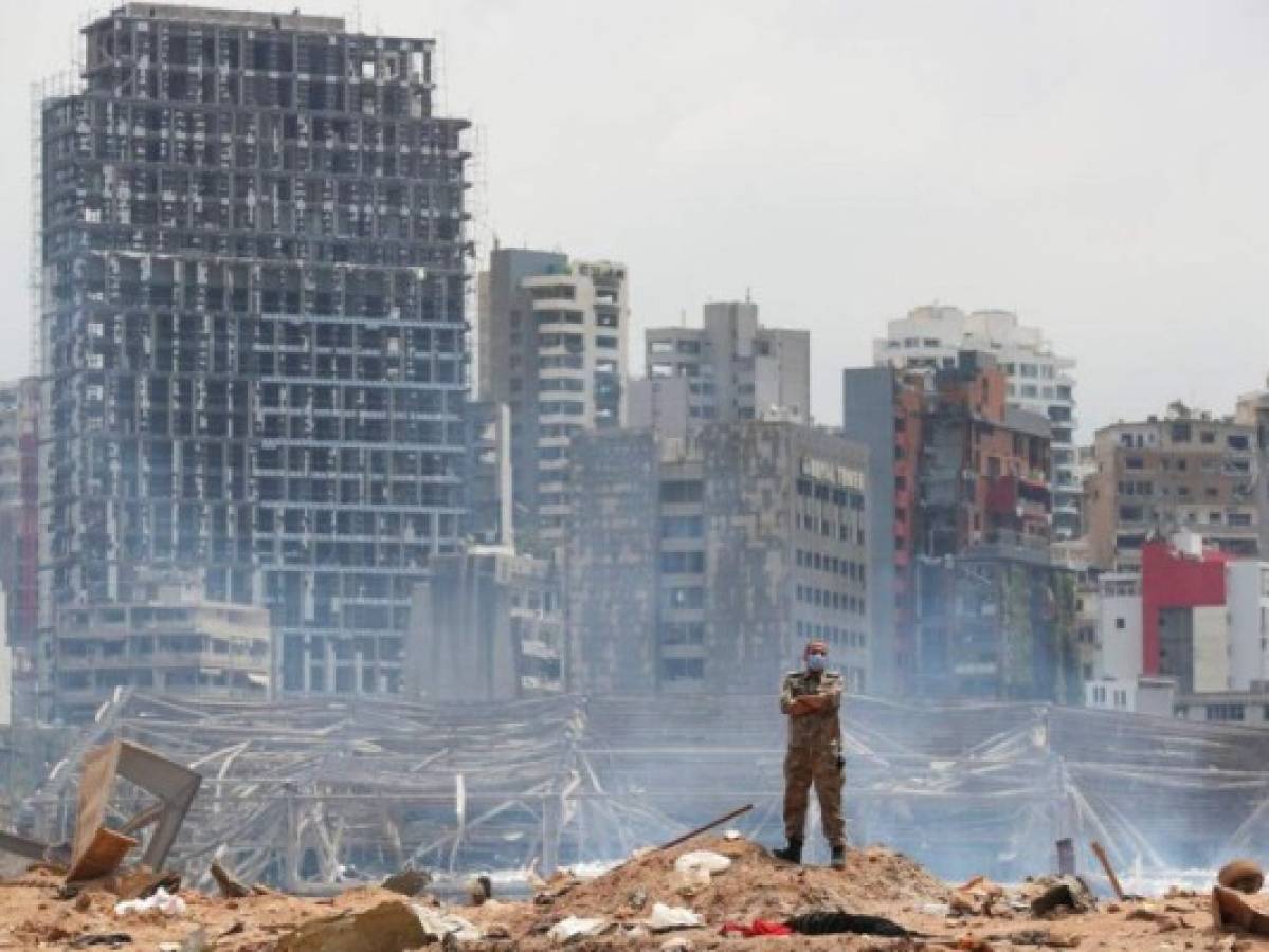 Video en cámara lenta capta más detalles de la explosión en Beirut