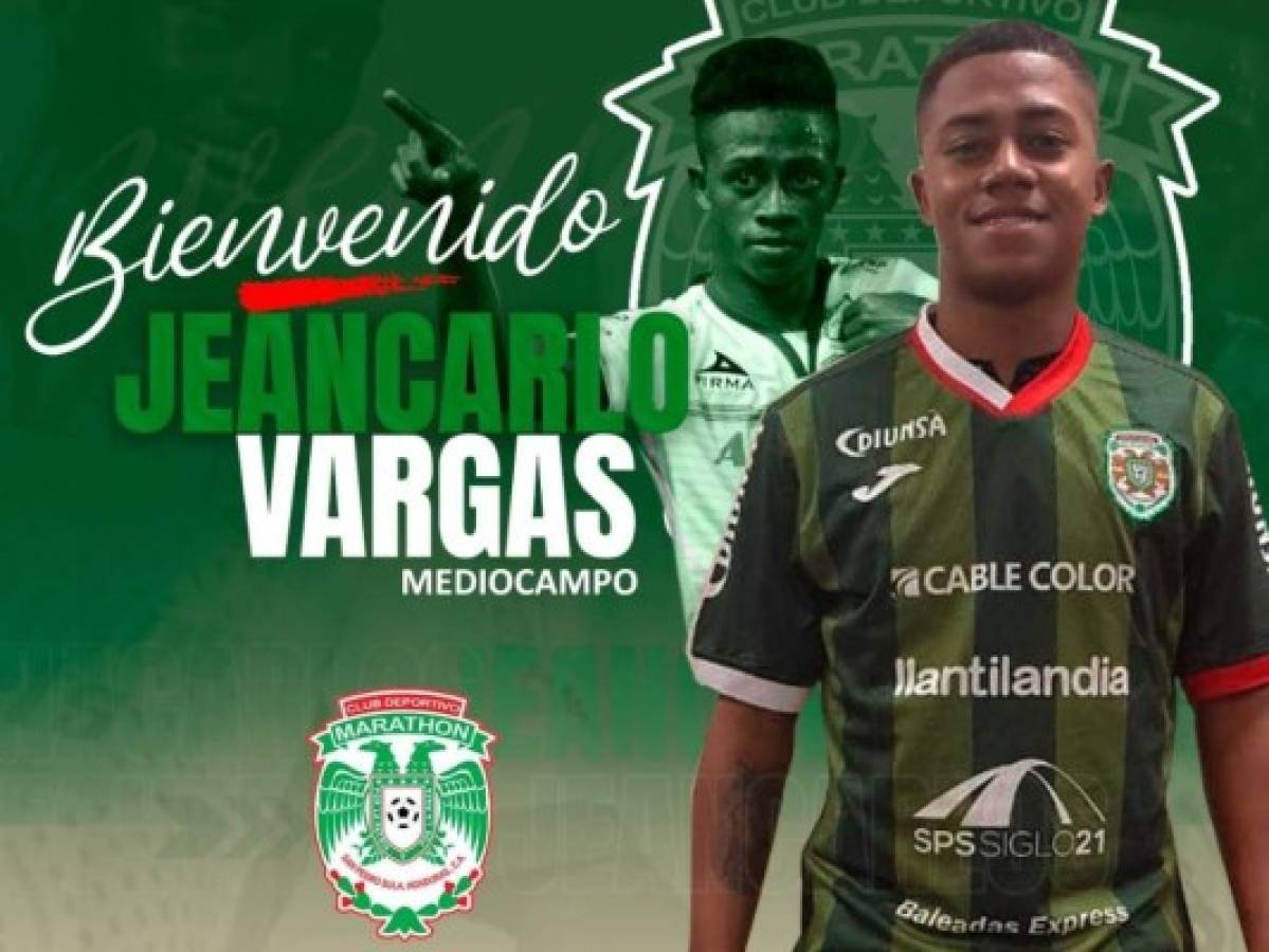 Marathón anuncia el fichaje de Jeancarlo Vargas y ya suma seis incorporaciones