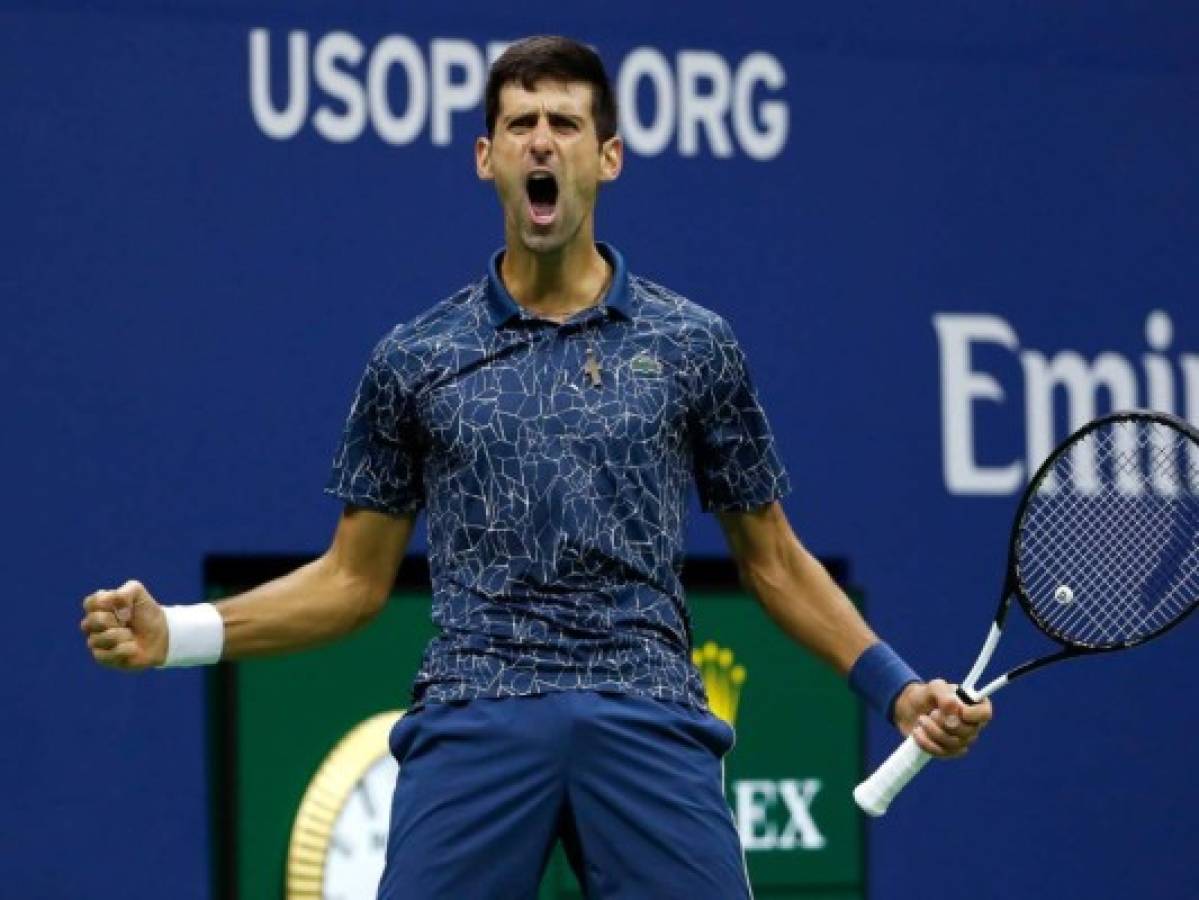 Novak Djokovic se prepara para el US Open