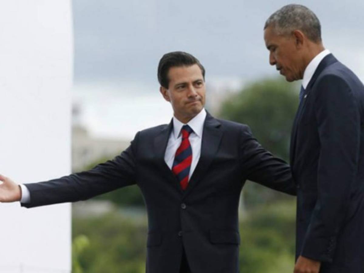 Peña Nieto explica a Obama por qué se reunió con Donald Trump