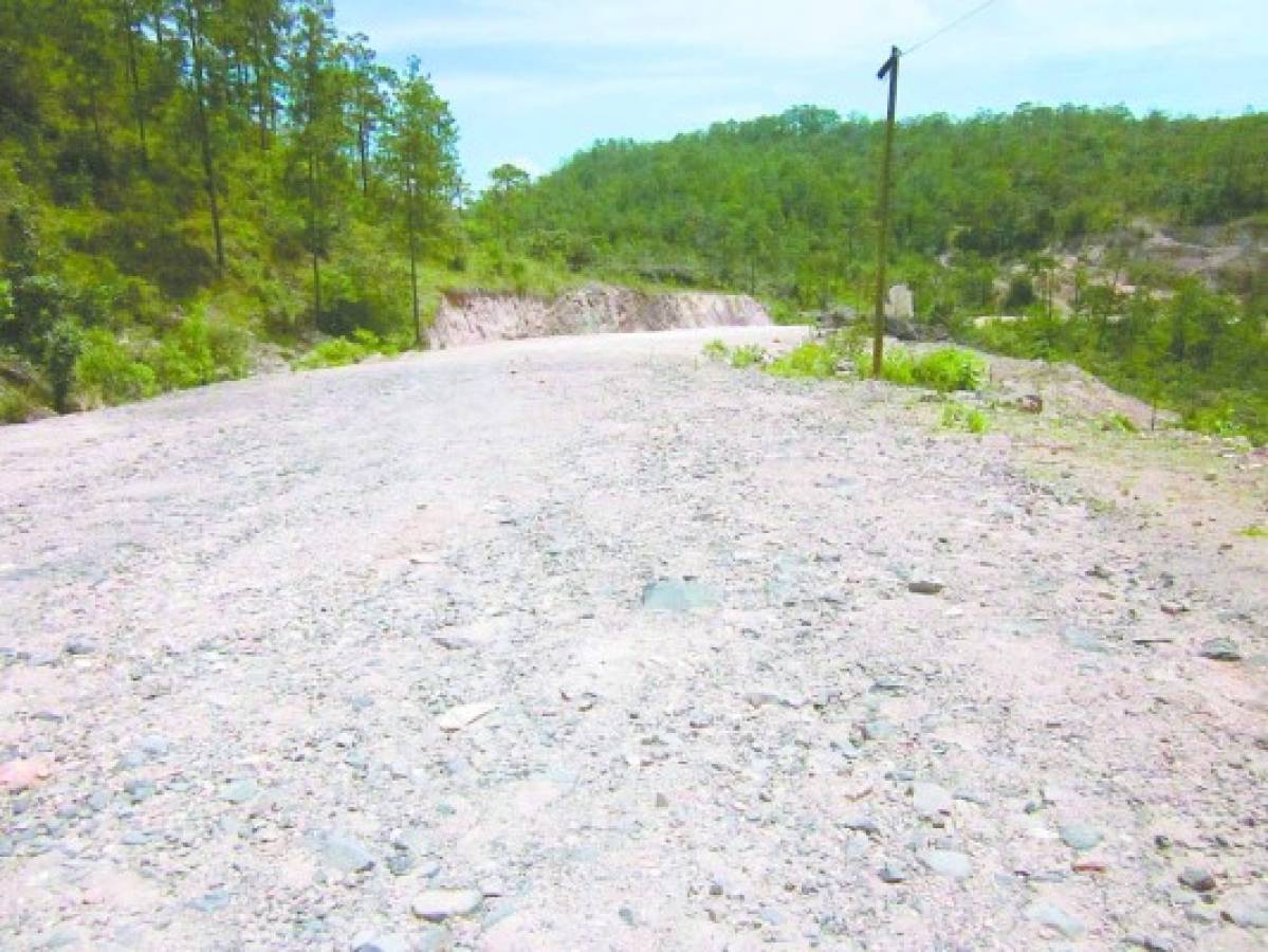 Pavimentarán carretera de Marcala