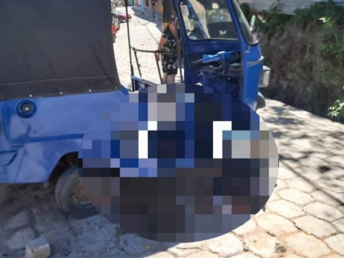 Matan a conductor de mototaxi en colonia Villa Nueva de la capital