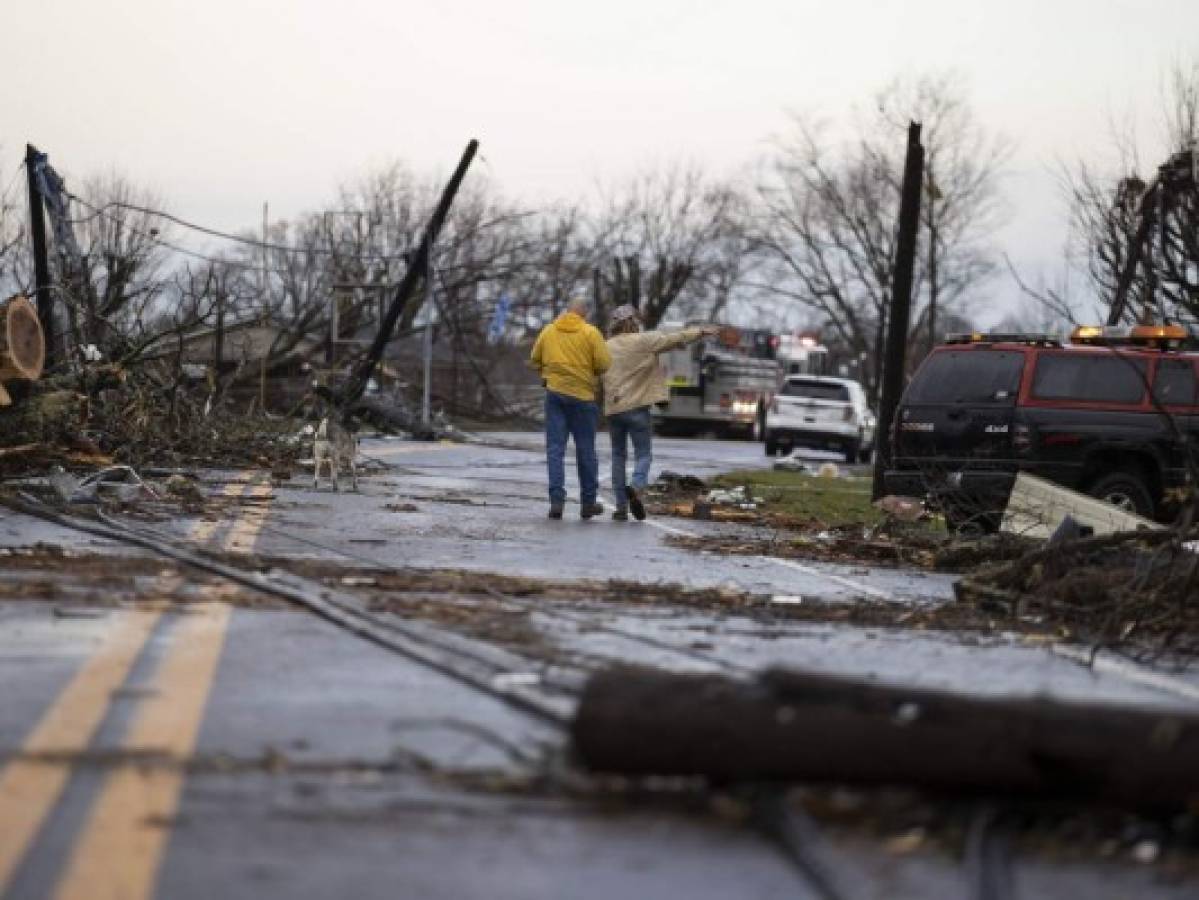 Tornados dejan 19 muertos en Tennessee, según un nuevo balance oficial