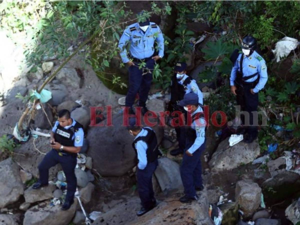 Encuentran cadáver de un hombre a la orilla del río Guacerique   