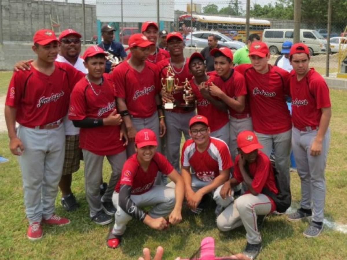 Imdepor bicampeón nacional juvenil AA del béisbol sw Honduras