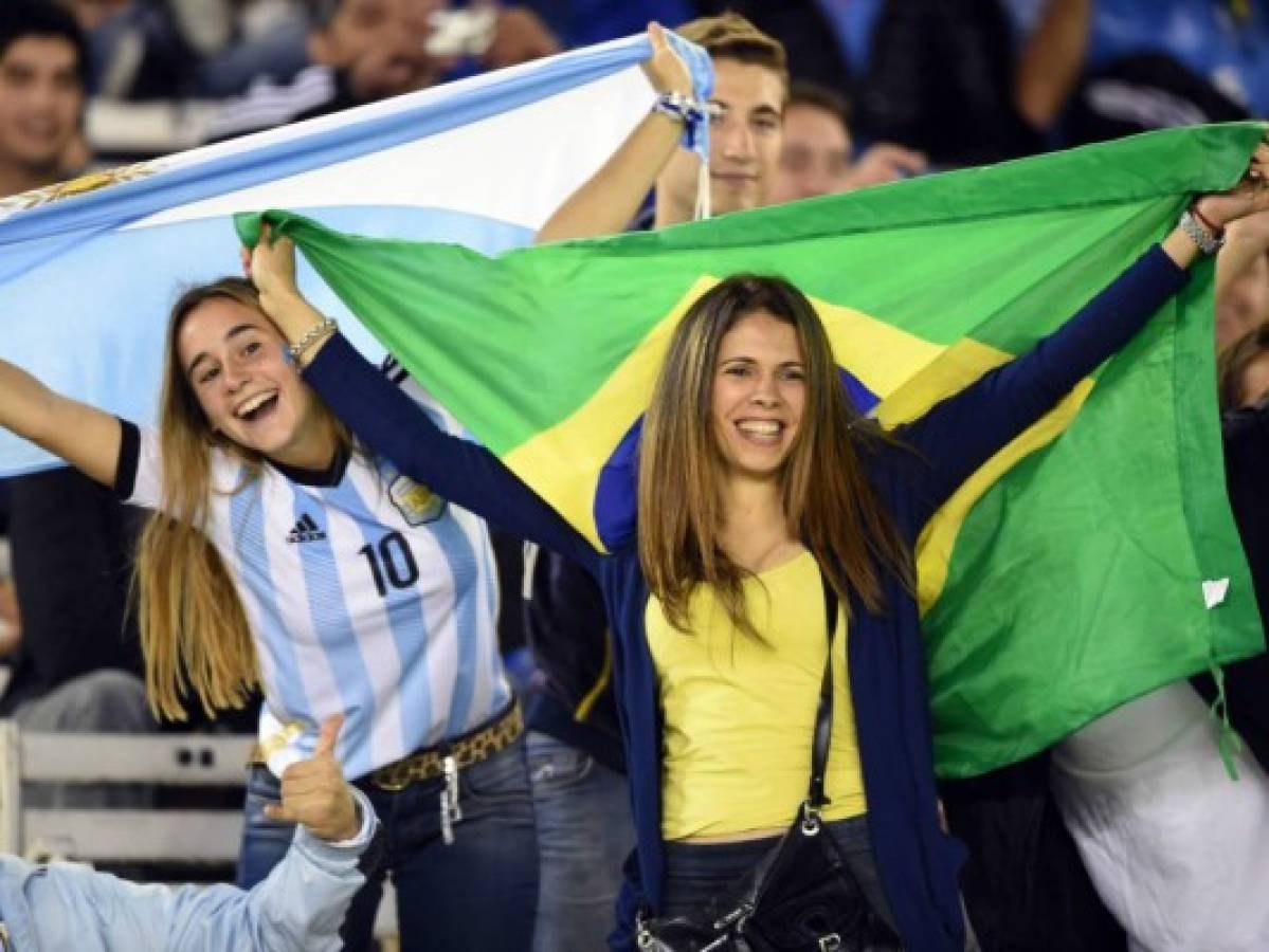 Argentina y Brasil empataron 1-1 por la clasificatoria al Mundial