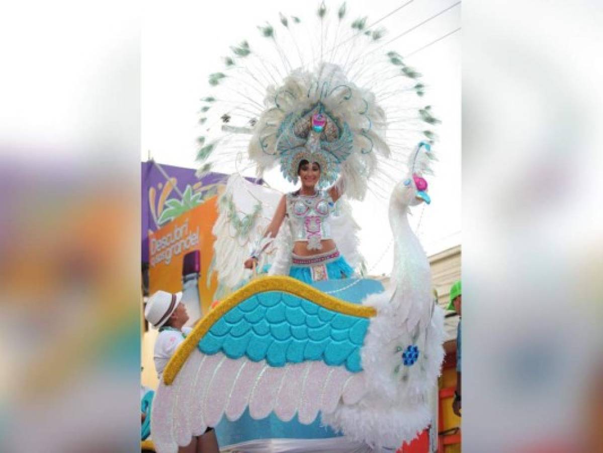 Una verdadera fiesta se vivió en el carnaval de La Ceiba