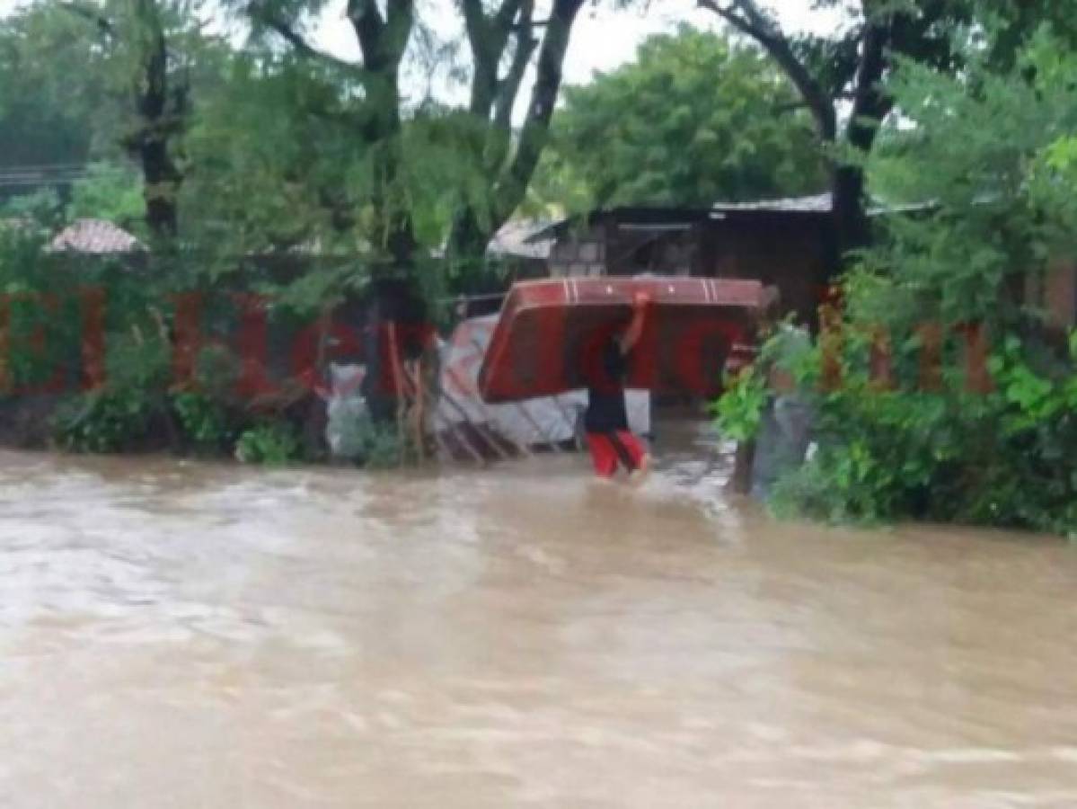 Las lluvias ponen en riesgo más de 50 mil viviendas en Choluteca