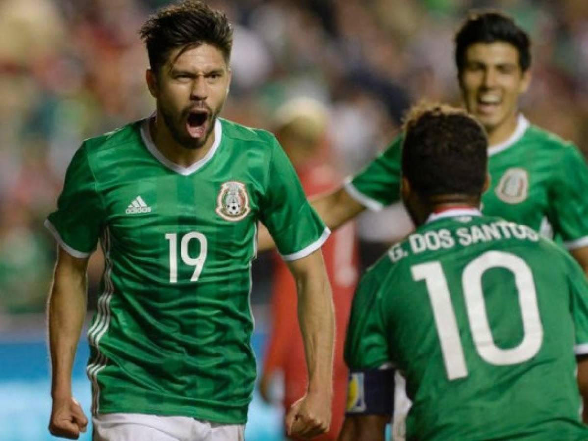 El delantero de la selección mexicana, Oribe Peralta, anunció que su retiro del tri mexicano, luego de concluir el Mundial de Rusia 2018. Foto: Agencia AFP