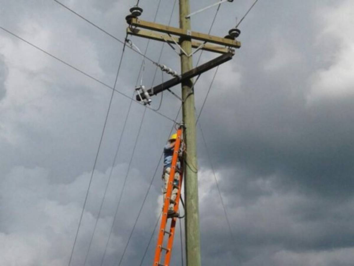 Listado de sectores que no tendrán energía eléctrica este jueves en Honduras