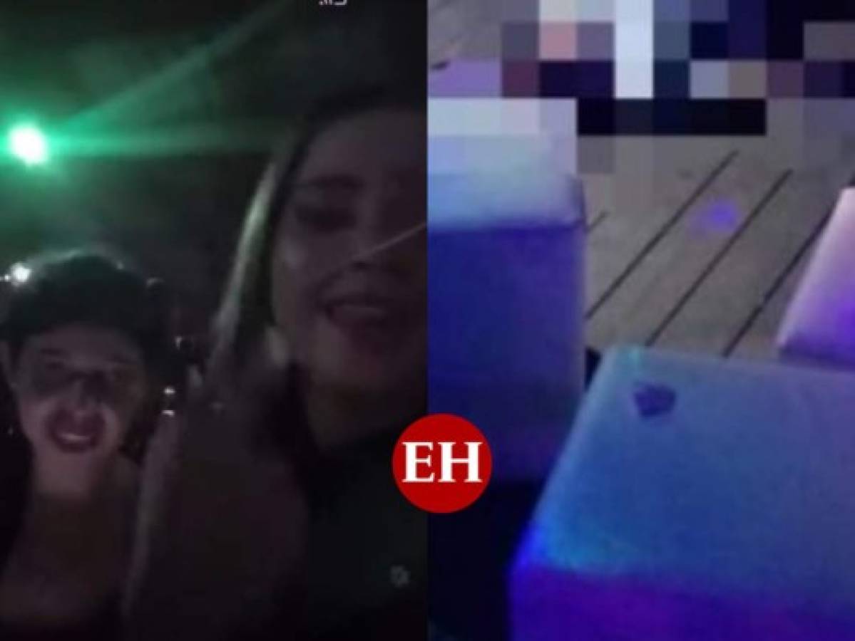 Tiktoker grabó sin querer momento de tiroteo dentro de un bar en La Ceiba