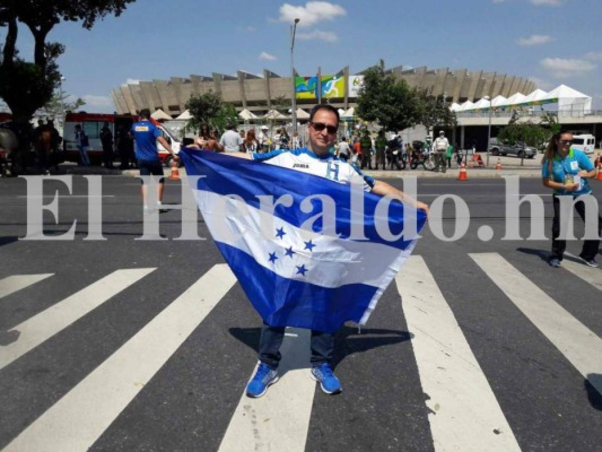 Hondureño en Brasil: 'No me voy de Brasil sin ver a mi Honduras ganar el bronce'