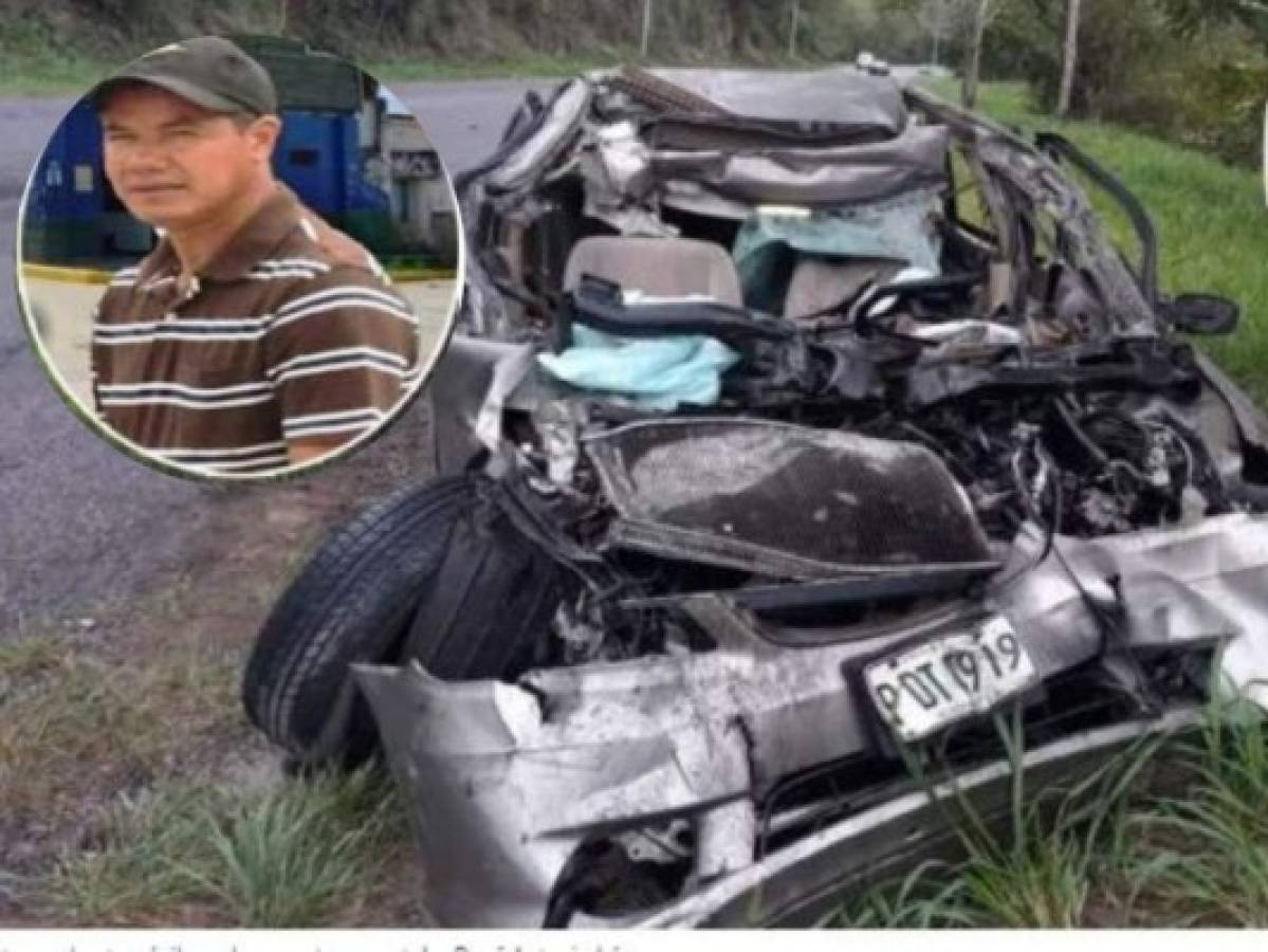 Odontólogo muere en aparatoso accidente en Santa Bárbara