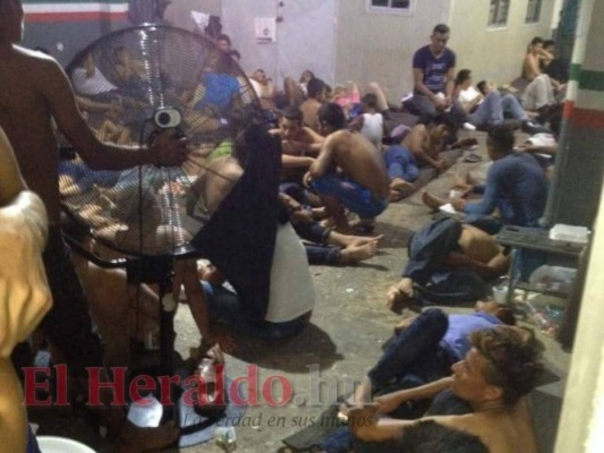 Hondureña denuncia inhumanas condiciones en centro de detención de migrantes en Tabasco, México